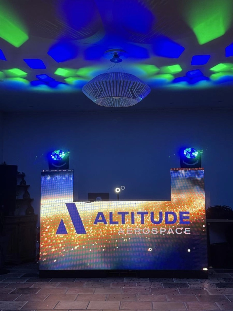 CABINE DJ LED